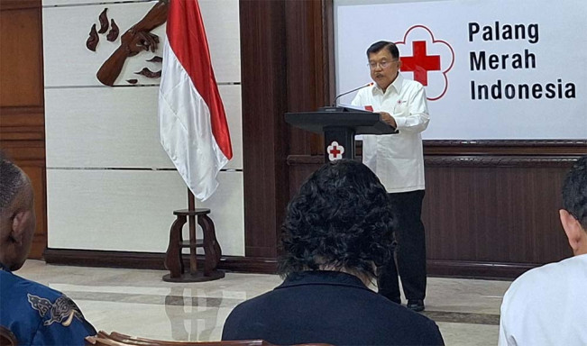 JK juga menjabat Ketua Umum PMI. [Ist]